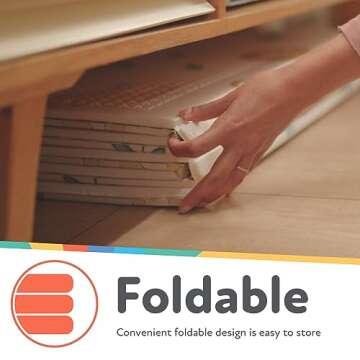 Nuby Reversible Baby Play Mat for Safe Playtime Fun