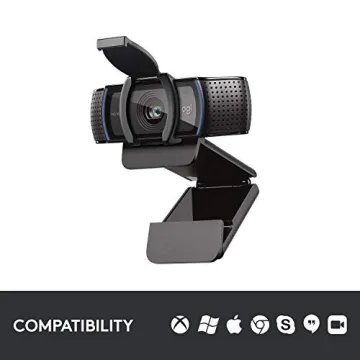 Logitech C920S Pro HD Webcam - Renewed Quality
