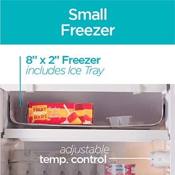 BLACK+DECKER 4.3 Cu. Ft. Mini Fridge, ENERGY STAR Certified