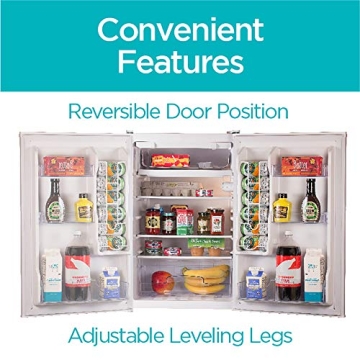 BLACK+DECKER 4.3 Cu. Ft. Mini Fridge, ENERGY STAR Certified