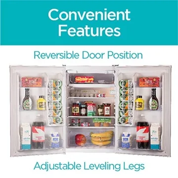 BLACK+DECKER 4.3 Cu. Ft. Mini Fridge, ENERGY STAR Certified