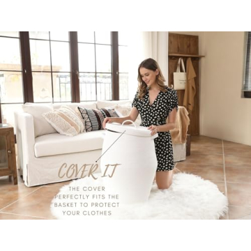 Extra Large Cotton Rope Storage Basket for Stylish Organization