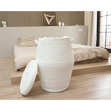 Extra Large Cotton Rope Storage Basket for Stylish Organization