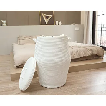 Extra Large Cotton Rope Storage Basket for Stylish Organization