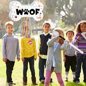 Sotiff Dog Piñata Set for Fun Dog Birthday Celebrations