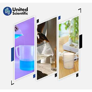 Durable 1000ml Polypropylene Pitchers for Multi-Use