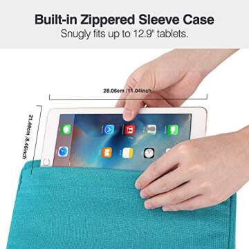 MoKo Tablet Pillow Holder for iPads and Tablets