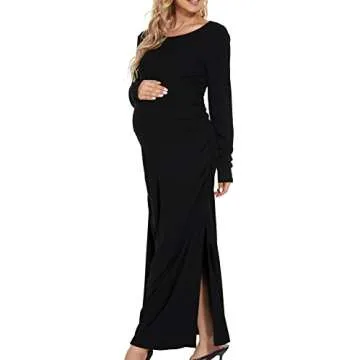 Stylish Smallshow Maternity Dress for Expecting Mothers