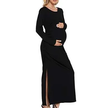 Stylish Smallshow Maternity Dress for Expecting Mothers