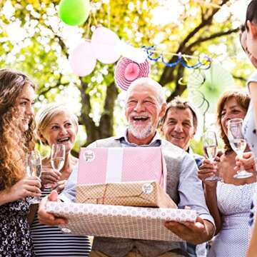 1.5 Inch Thank You Stickers Roll, 500 Pcs Rose Gold Thank You Stickers Lables for Baking Packaging,Envelope Seals, Small Business,White Stickers Tags for Wedding,Birthday,Party Gift Wrap Bag