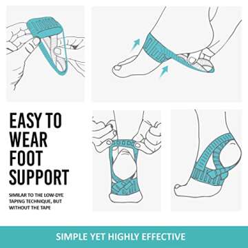 Tuli's X Brace Plus for Arch Support and Heel Pain Relief