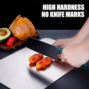 100% Pure Titanium Cutting Board - Double-Sided