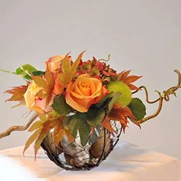 Farmhouse Wire Egg Basket for Fresh Eggs Collection