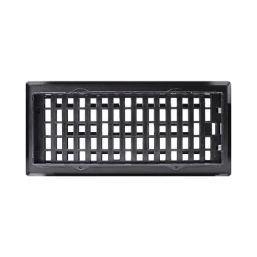 Elegant Decor Grates AJH410-BLK Black Floor Register
