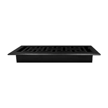 Elegant Decor Grates AJH410-BLK Black Floor Register