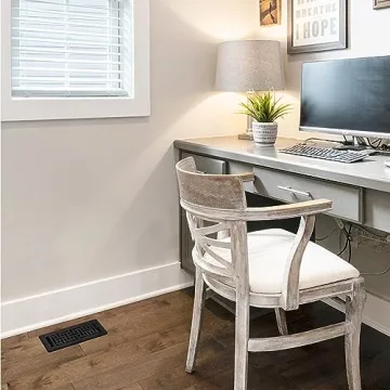 Elegant Decor Grates AJH410-BLK Black Floor Register