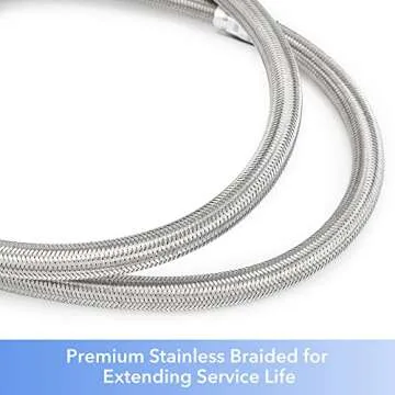Reliable Stanbroil RV Propane Hose with Gauge - 20 Inch