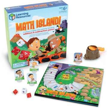 Fun Math Island Game - Improve Math Skills Easily