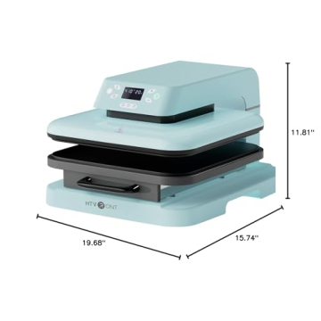 HTVRONT Auto Heat Press Machine for T Shirts 15x15