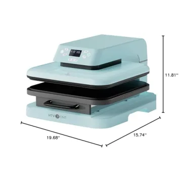 HTVRONT Auto Heat Press Machine for T Shirts 15x15