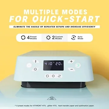 HTVRONT Auto Heat Press Machine for T Shirts 15x15