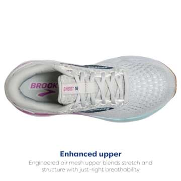 Brooks Women’s Ghost 16 Running Shoe - Comfort & Style