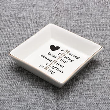 JoycuFF Premium Trinket Tray for Mother's Day Gifts