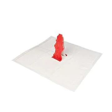 Rocky and Maggie's - Pop-Up Pee Pad - Puppy Pee Pad - Male Puppies and Dogs Will Love The Hydrant Target Pee Pee Pad for Potty Training - No Need for Pee Pad Holders, Trays or Diapers - Pack of 25