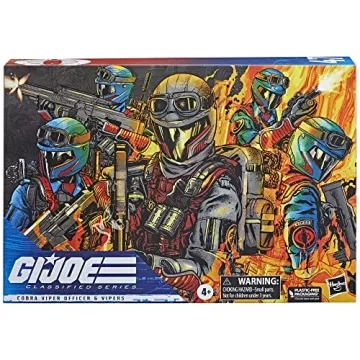 G.I. Joe Cobra Viper Officer & Vipers Figures - 6 Inch Collectible