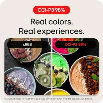 LG 40WP95C-W 40” UltraWide Curved WUHD (5120 x 2160) 5K2K Nano IPS Computer Monitor, DCI-P3 98% (Typ.) HDR10, Thunderbolt 4 w/ 96W PD, 3-Side Virtually Borderless Design Tilt/Height/Swivel Stand,Black