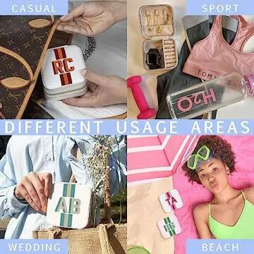 Personalized Leather Travel Jewelry Box for Her