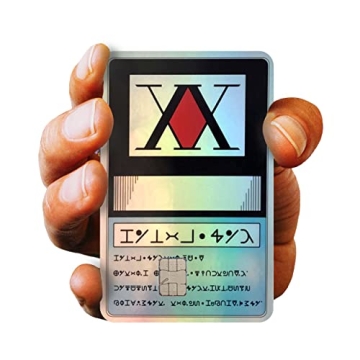 STICKIEMART Holographic Anime Hunter Skin Cover for Cards