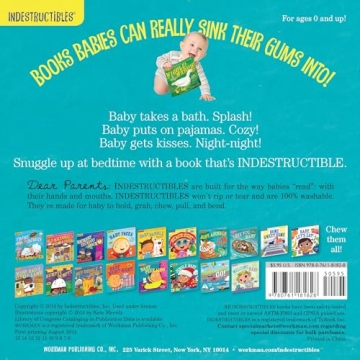 Indestructibles Baby Night-Night Book | Chew-Proof & Washable