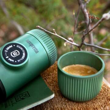 WACACO Nanopresso Portable Espresso Maker for Travel