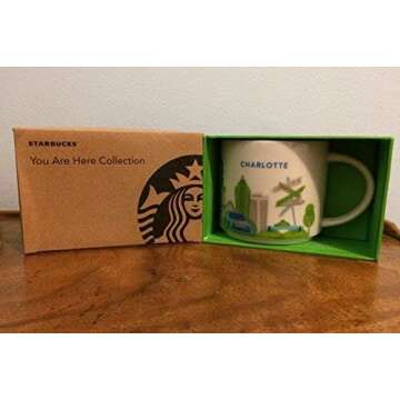 Starbucks Charlotte You Are Here Collection Series Ceramic Coffee Mug