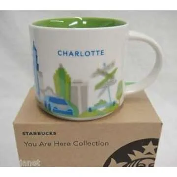 Starbucks Charlotte You Are Here Coffee Mug