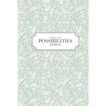 Dove Blue and Cream Design Suite Possibilities Notebook: 114 page Bucket List and Inspirational Note...