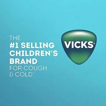 Vicks Children's Daytime Cough & Congestion Relief, FREE OF: Artificial Dyes & Flavors, High Fructose Corn Syrup & Alcohol; Non-Drowsy, Berry Flavor, For Children Ages 4+, 6 FL OZ
