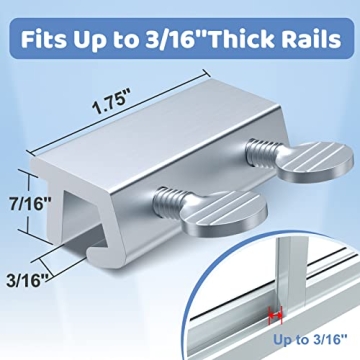 Child Proof Sliding Window Locks - 10 Set Safety Solution