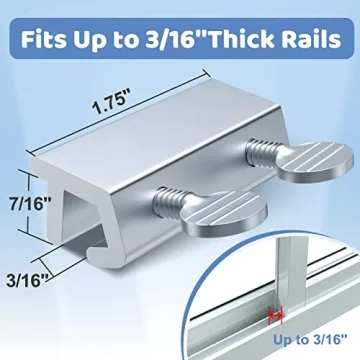 Child Proof Sliding Window Locks - 10 Set Safety Solution