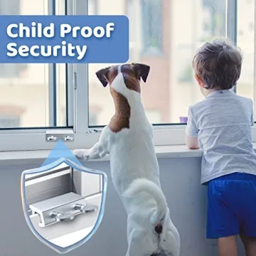 Child Proof Sliding Window Locks - 10 Set Safety Solution