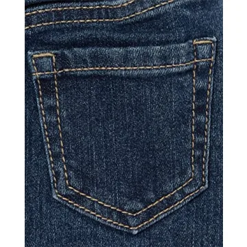 Toddler Denim Skort for Girls - China Blue 4T