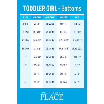 Toddler Denim Skort for Girls - China Blue 4T