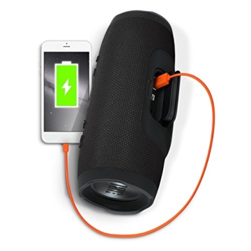 JBL Charge 3 Waterproof Portable Bluetooth Speaker for Music Lovers