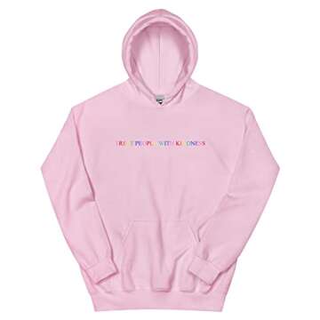 Rainbow Kindness Hoodie - Unisex Heavy Blend Hooded Sweatshirt for Comfort and Style