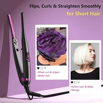 ORYNNE Small Flat Irons for Short Hair - Your Ultimate Styling Companion