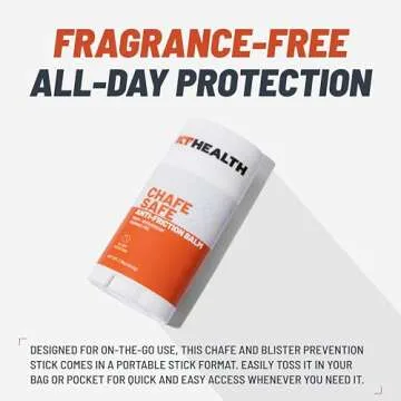 KT Health Chafe Safe Anti-Friction Balm for Comfort