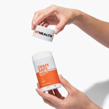 KT Health Chafe Safe Anti-Friction Balm for Comfort