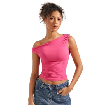 Trendy SUUKSESS Women Off Shoulder Tops - Stylish Summer Crop Tank Top