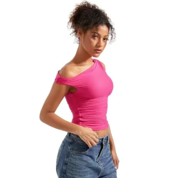 SUUKSESS Off Shoulder Top - Trendy Sleeveless Shirt